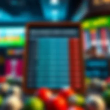 Data Analysis of Lotto Numbers Data analysis chart for lottery numbers