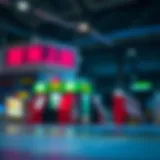 Blockchain Technology in Lottery Systems Visual representation of blockchain technology in lottery systems