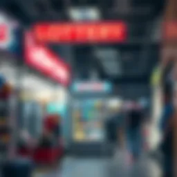 Overview of popular lottery retail locations