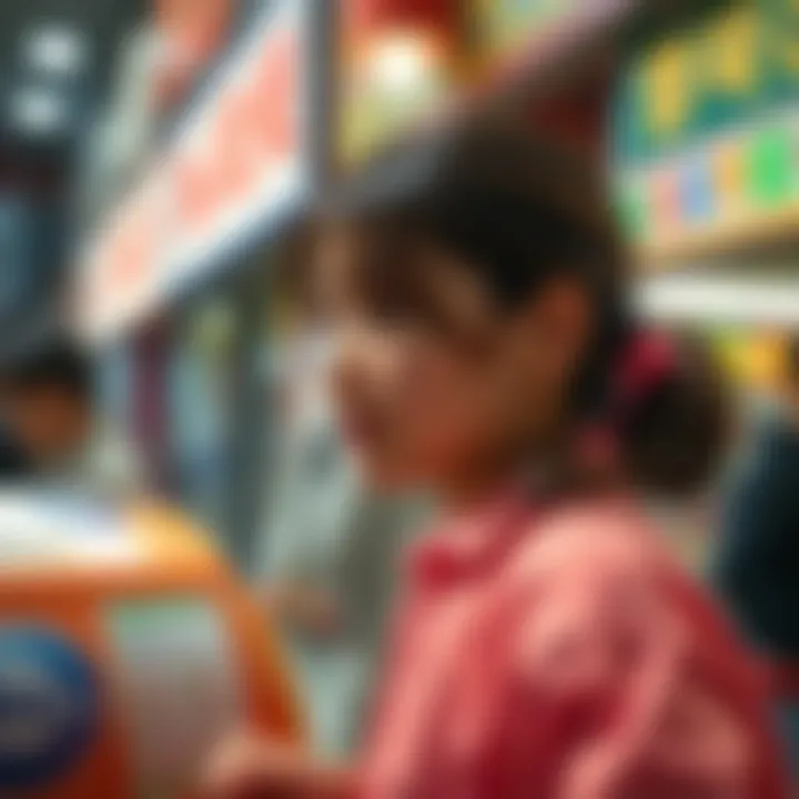 Visual illustrating the social impact of lotteries in Korea