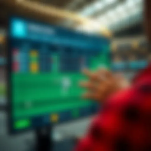 User-Friendly Betting Interface Visual representation of a user-friendly betting interface