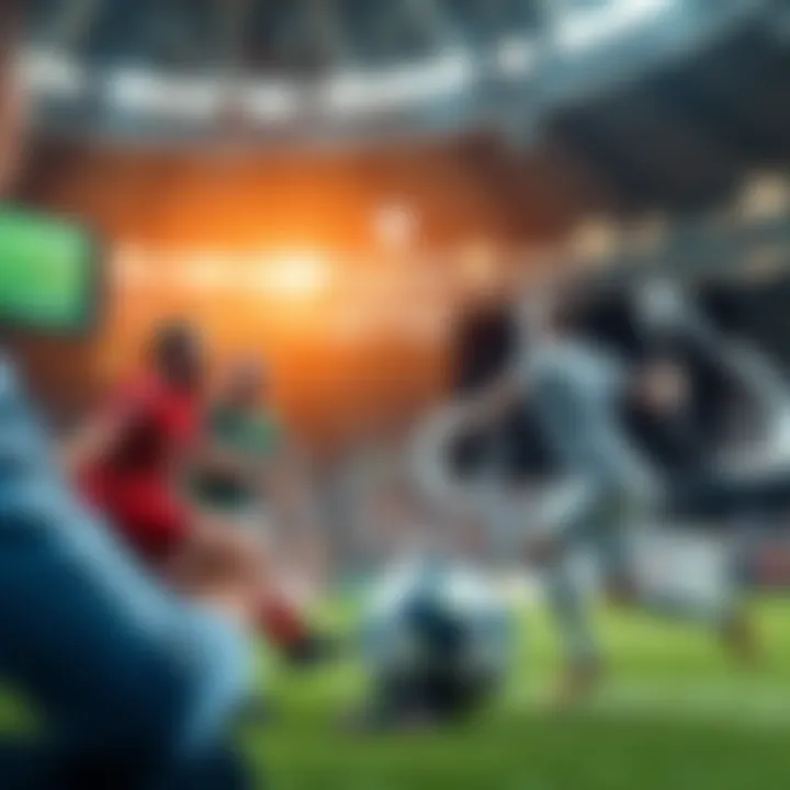 Integration of Sports Streaming and Betting A graphical depiction of the relationship between sports streaming and sports betting