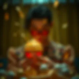 Symbolizing fortune and luck in lottery