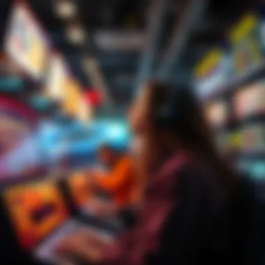 Impact of technology on lottery market dynamics