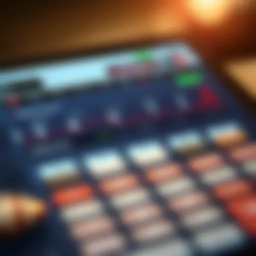 A detailed view of a betting calculator interface showcasing various features.