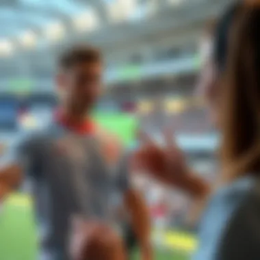 Enhancing User Experience in Sports Streaming User interaction with a sports streaming service interface