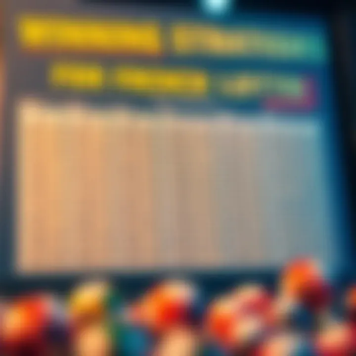 Winning Strategies for French Lotto Strategic analysis chart for winning at the French Lotto